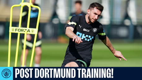Watch: Recovery session after defeat of Dortmund