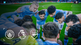 Manchester City team huddle before a match. Logos of Manchester City and Arsenal are displayed, indicating a Premier League game on April 19, 2026. Kick-off at 16:30 UK time.