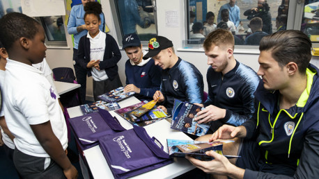 City players show off their poetry skills!