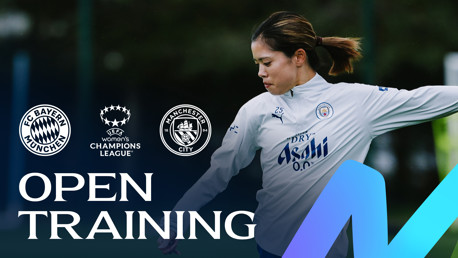 Open Training: Watch as City prepare for our Champions League trip to Bayern Munich