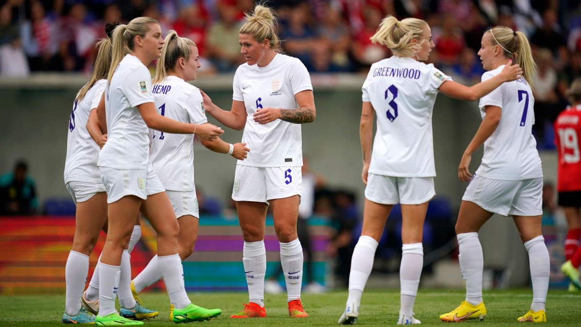 Walsh, Hemp and Greenwood help Lionesses seal ticket to the 2023 World Cup finals