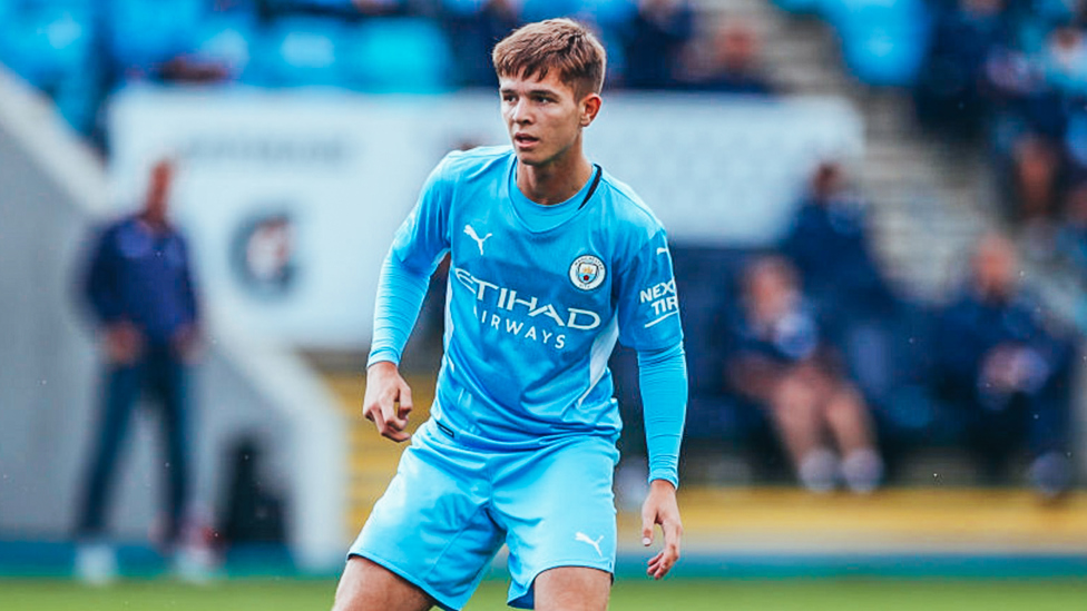 OFF THE MARK : A James McAtee hat-trick helps City to a 4-2 win over Blackburn, our first of the campaign | 20 August 2021.