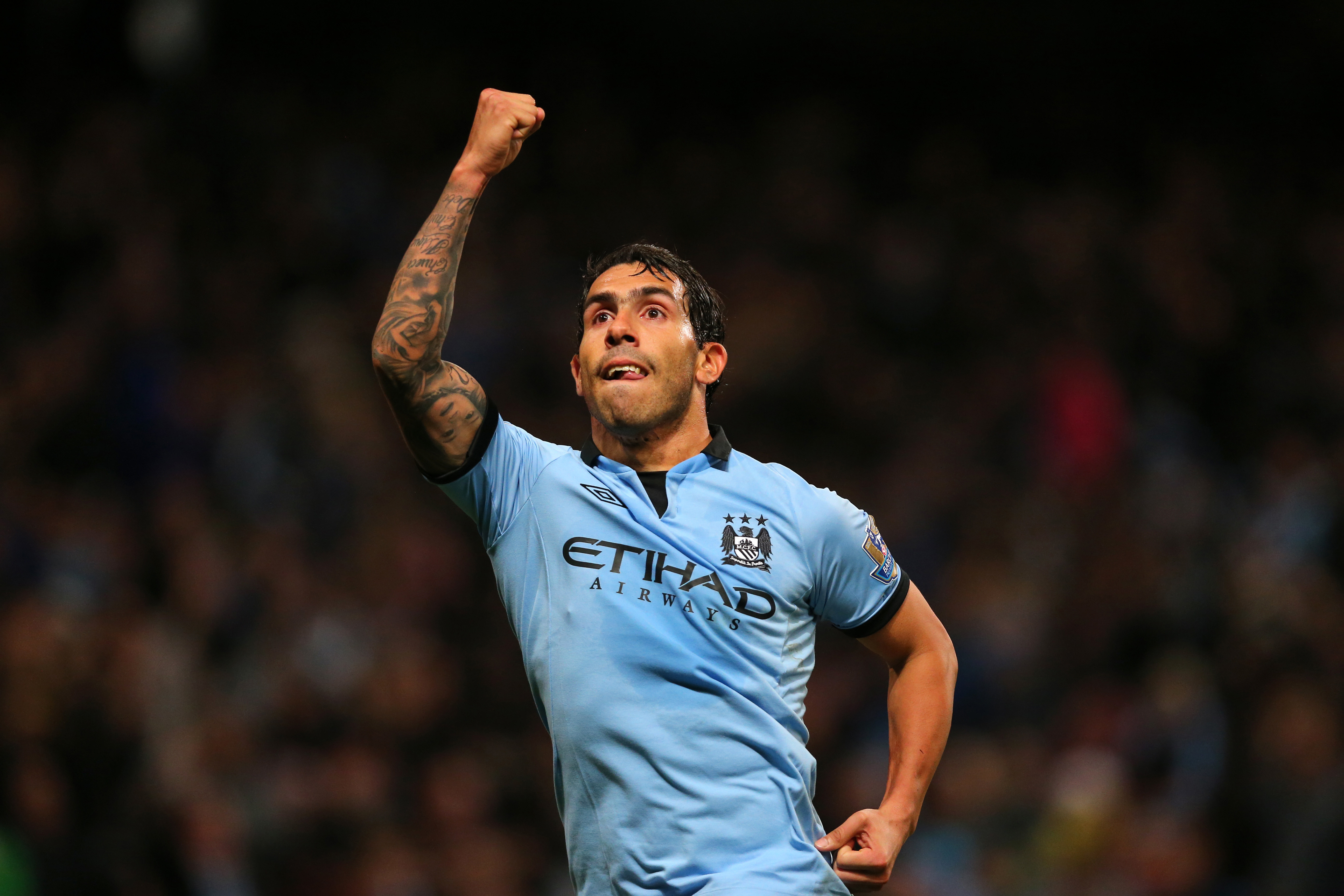 A trajetória de Carlos Tevez no City