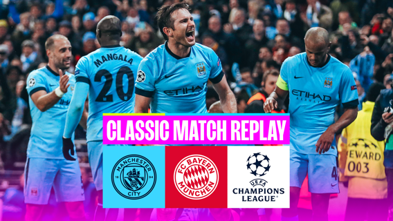 City 3-2 Bayern Munich: Classic Match Replay 2014