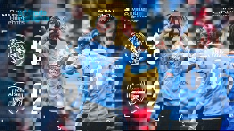 City 3-2 Arsenal: 8-minute highlights