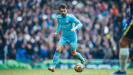 SILVA SERVICE: Bernardo looks to create