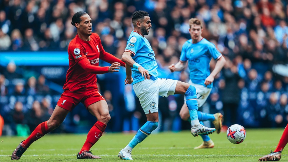 HISTORY MAKER : When Riyad set up Kevin De Bruyne in a 4-1 win over Liverpool in April 2023, he became the highest-assisting African player in Premier League history.