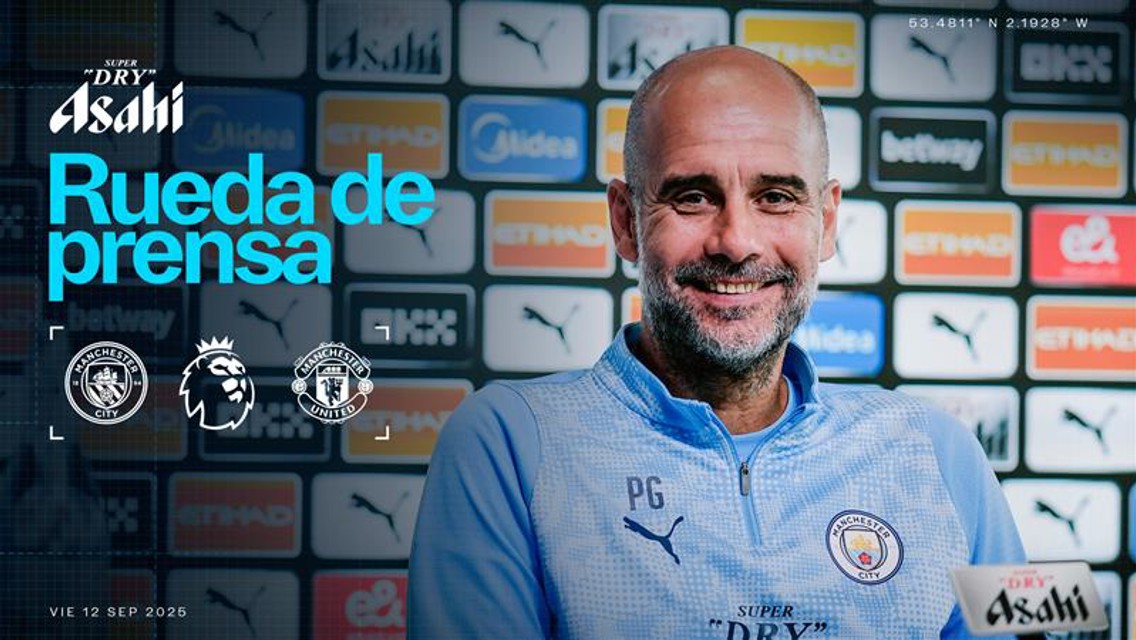 Pep Guardiola: en directo