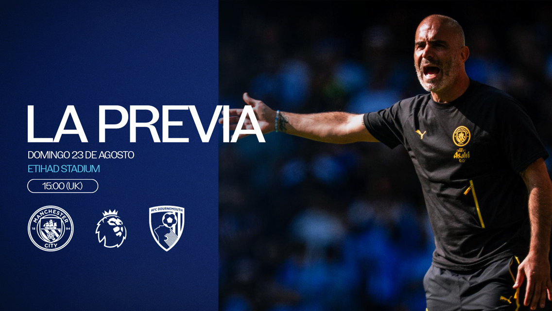 A preview for the Manchester City vs AFC Bournemouth match on Sunday, August 23 at Etihad Stadium, 15:00 UK time.