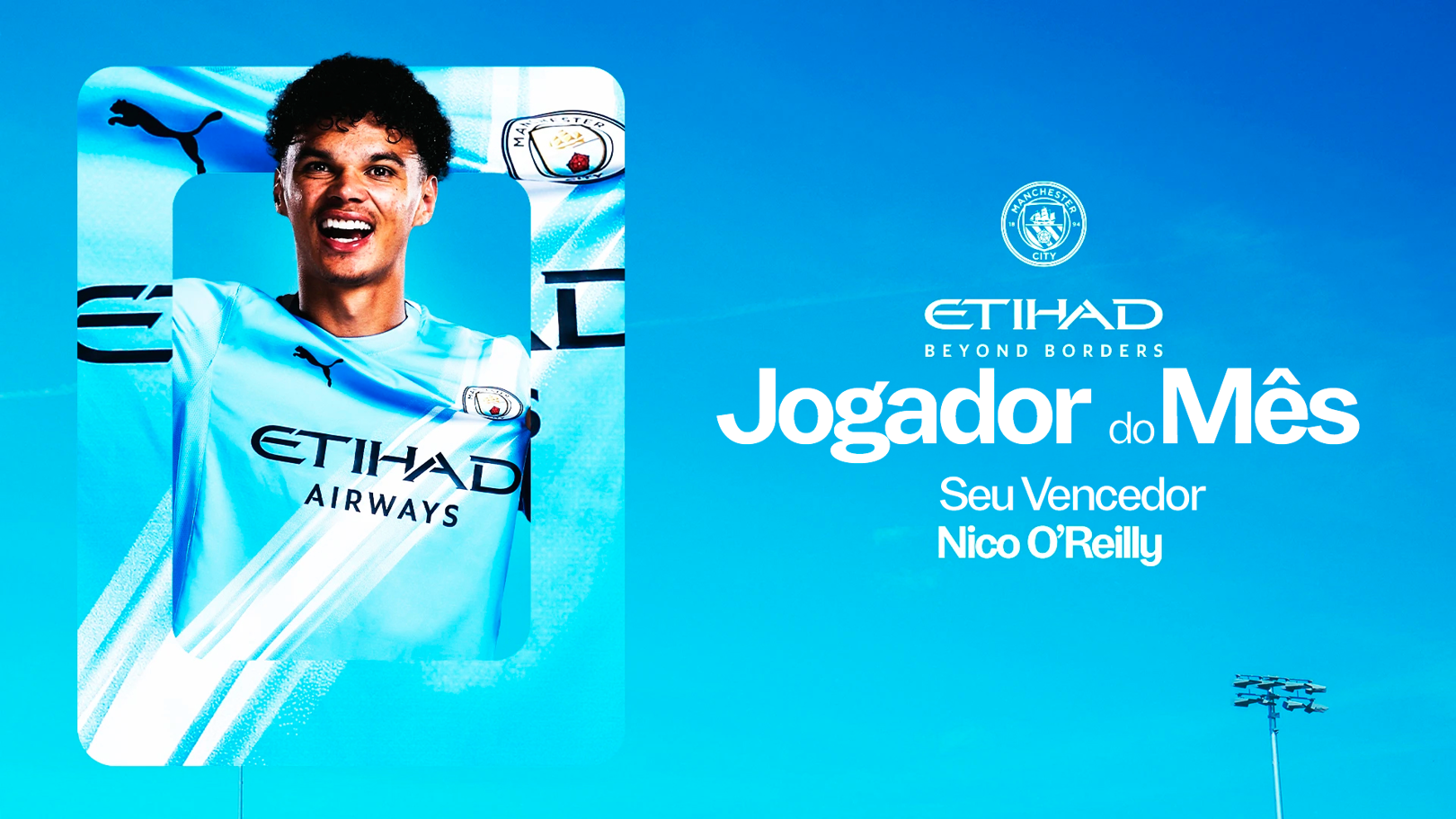 O'Reilly ganha o prêmio de Jogador do Mês da Etihad em fevereiro