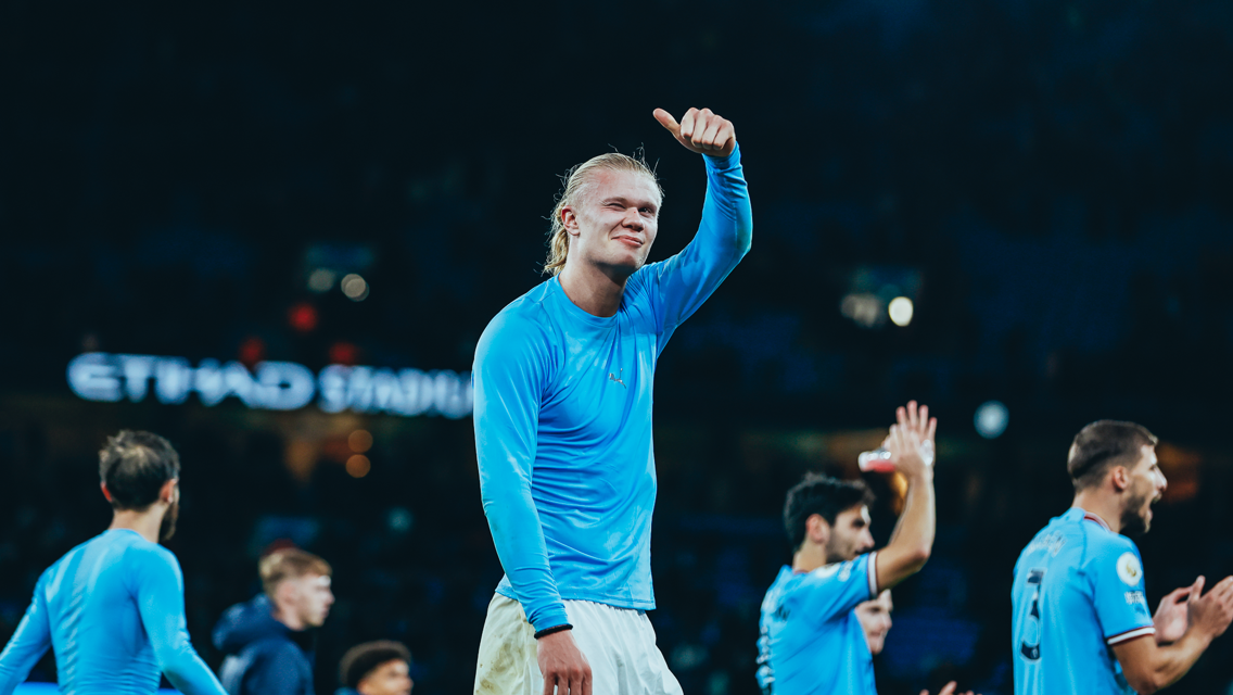 City make seven changes with Phillips and Haaland on the bench