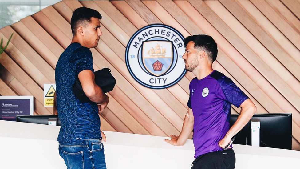 SPANISH LESSONS : New signing Rodri and the man himself, David Silva