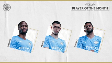 Etihad Player of the Month: February vote now open!