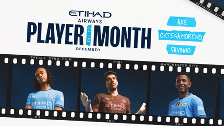 Etihad Player of the Month: nominaciones de diciembre