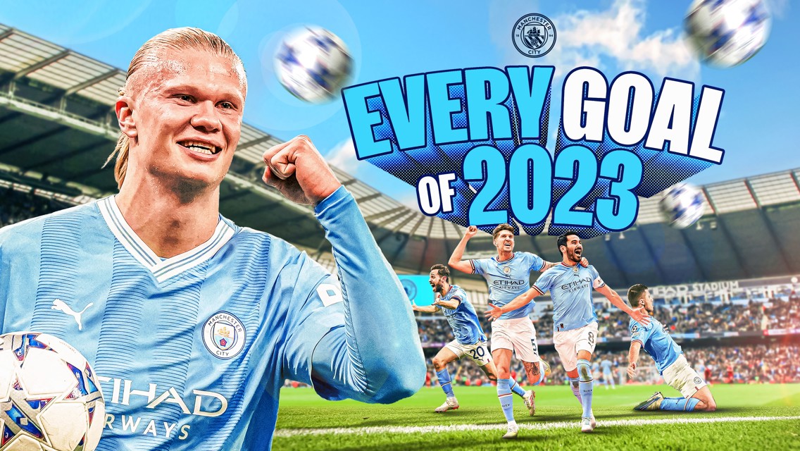 شاهد أهداف السيتي في 2023