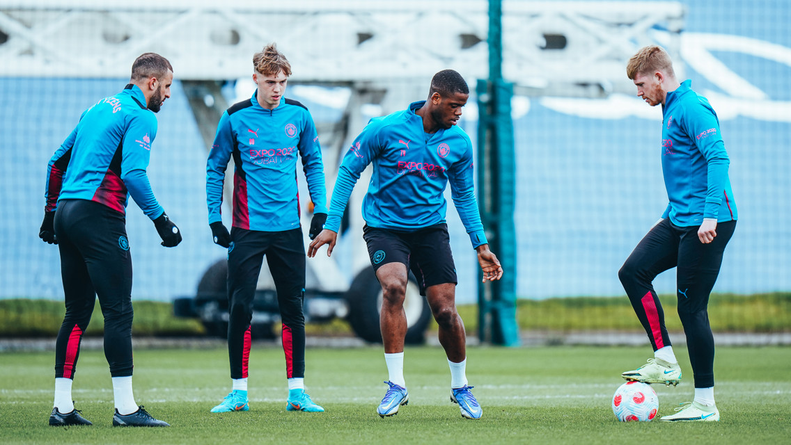 Training photos: Preparing for Palace
