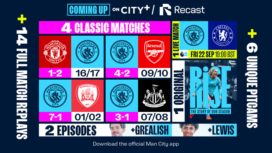 Coming up on CITY+ this September