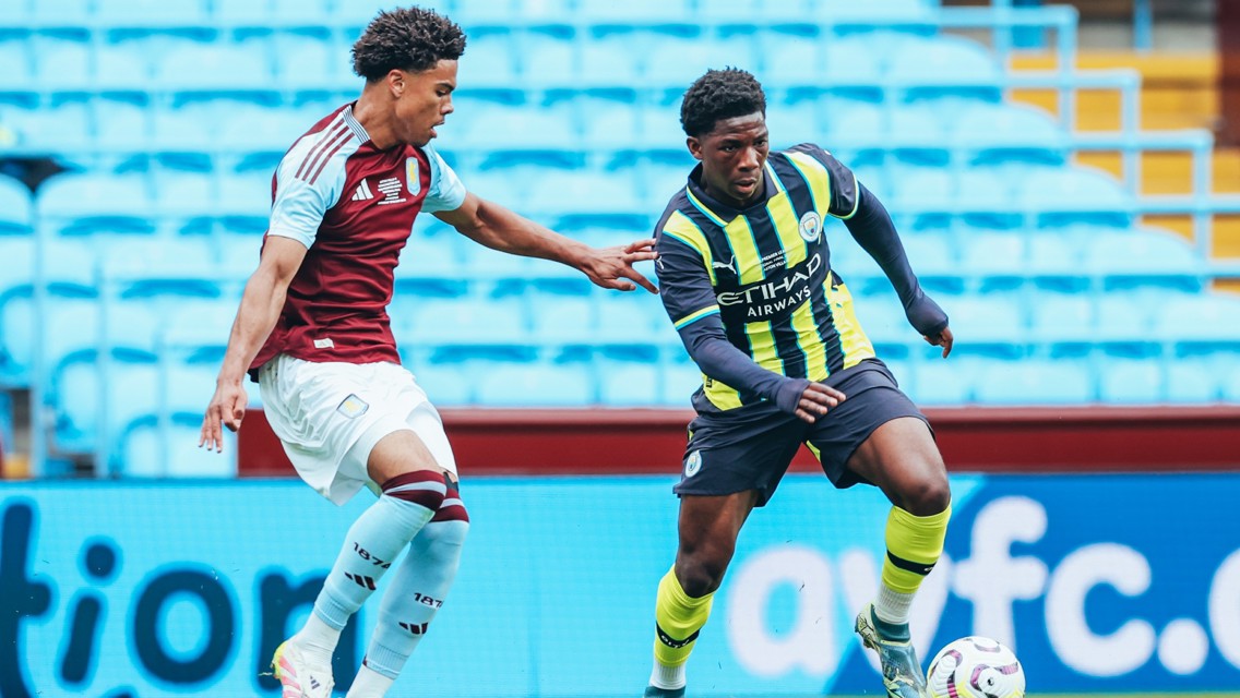 City defeated by Aston Villa in Under-18 Premier League National final 
