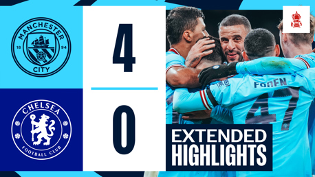 Extended highlights: City 4-0 Chelsea