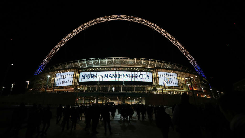 WEMBLEY: The stage is set.