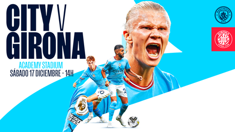 El Manchester City y el Girona disputarán un amistoso en el Academy Stadium