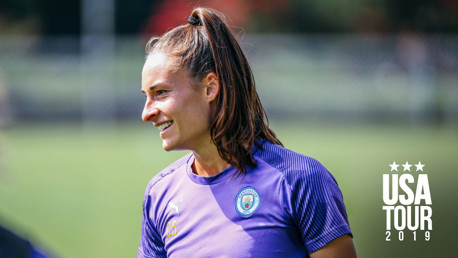 BELGIAN BLUE: Tessa Wullaert is enjoying the Women's International Champions Cup