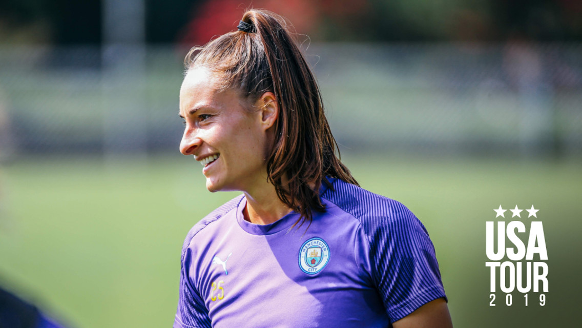 BELGIAN BLUE: Tessa Wullaert is enjoying the Women's International Champions Cup