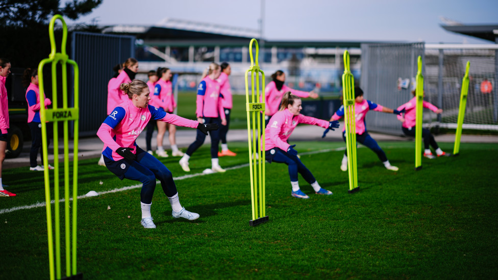 TOUCH TIGHT  : City putting in the work.