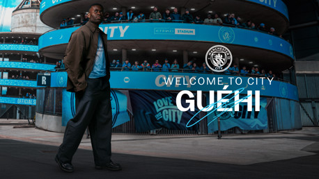 City is the perfect place to improve, says Guéhi