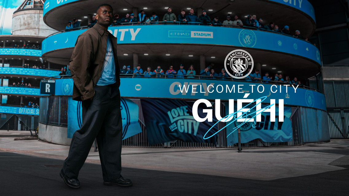 City is the perfect place to improve, says Guéhi