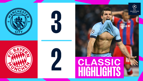 Classic highlights: City 3-2 Bayern Munich 2014