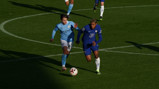 FORWARD MARCH: Adrian Bernabe looks to get City's EDS on the front foot against Chelsea Under-23s
