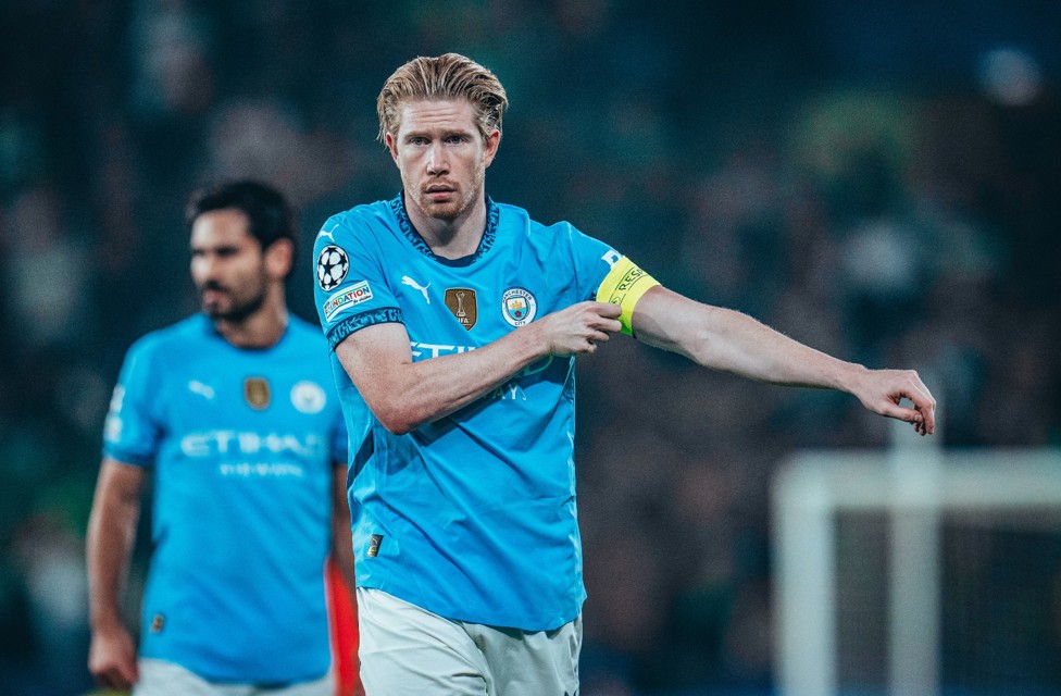 KDB voltou a entrar em campo diante do Sporting.