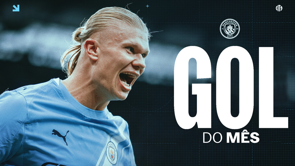 Haaland vence o prêmio de Gol do Mês de setembro