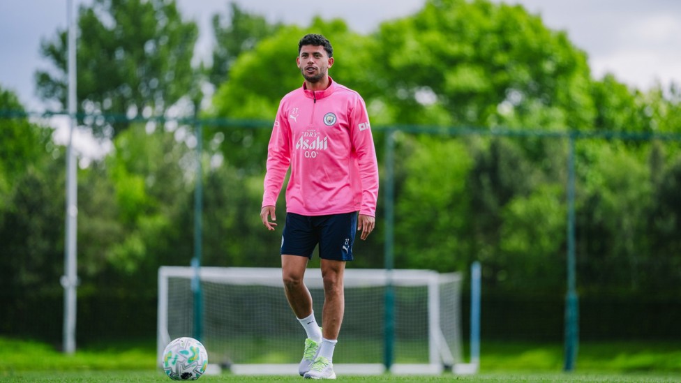 ON THE BALL : Matheus Nunes in possession