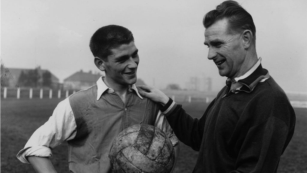 LEADING MAN : Peter Doherty, pictured right, during his time as manager of Northern Ireland