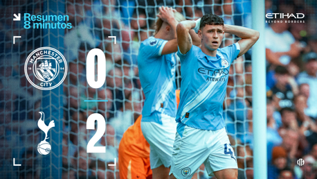 Resumen extendido: City 0-2 Tottenham