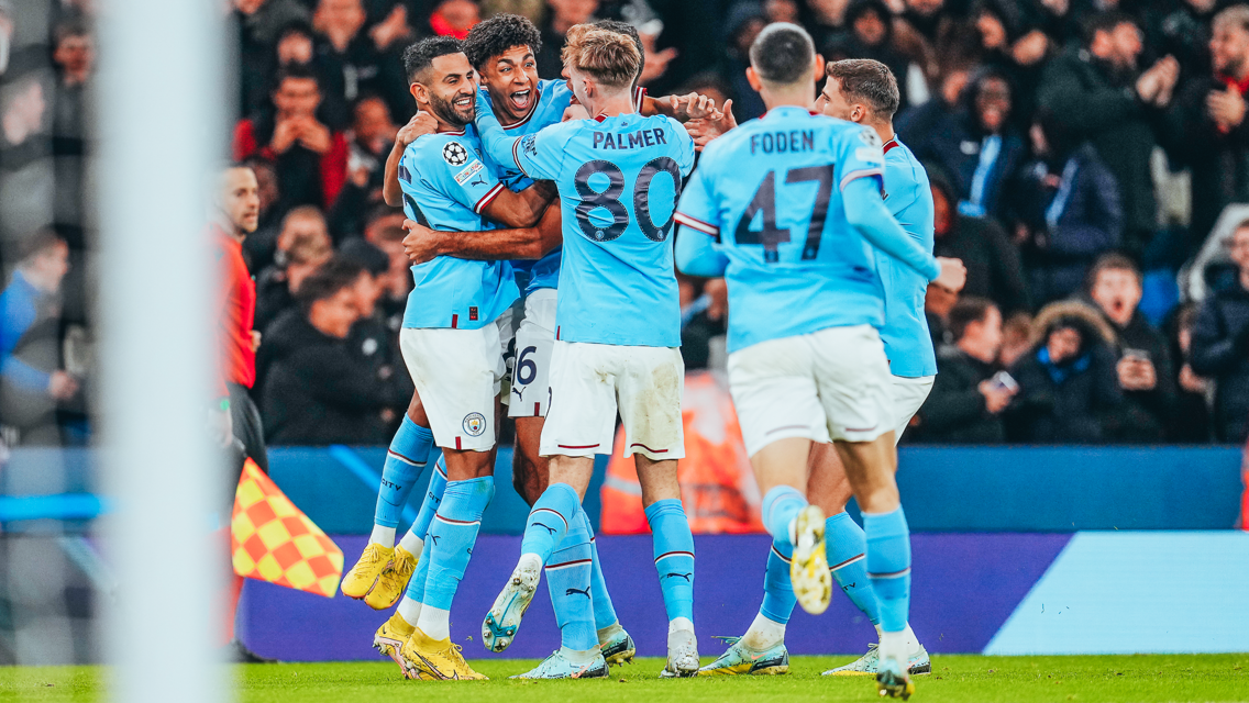 Foden thrilled to see development of Lewis and Palmer