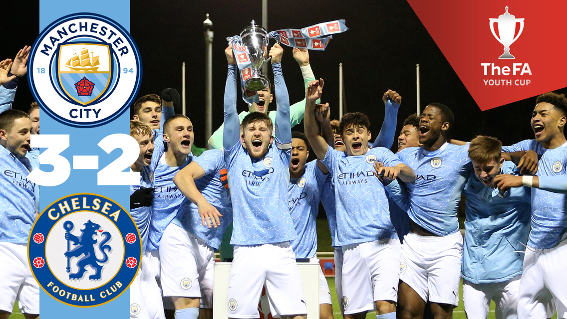 2020 FA Youth Cup final highlights: City 3-2 Chelsea 