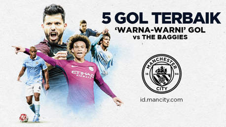 5 Gol Terbaik: 'Warna-Warni' Gol Melawan The Baggies