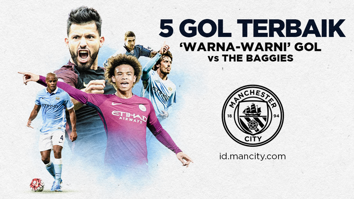 5 Gol Terbaik: 'Warna-Warni' Gol Melawan The Baggies