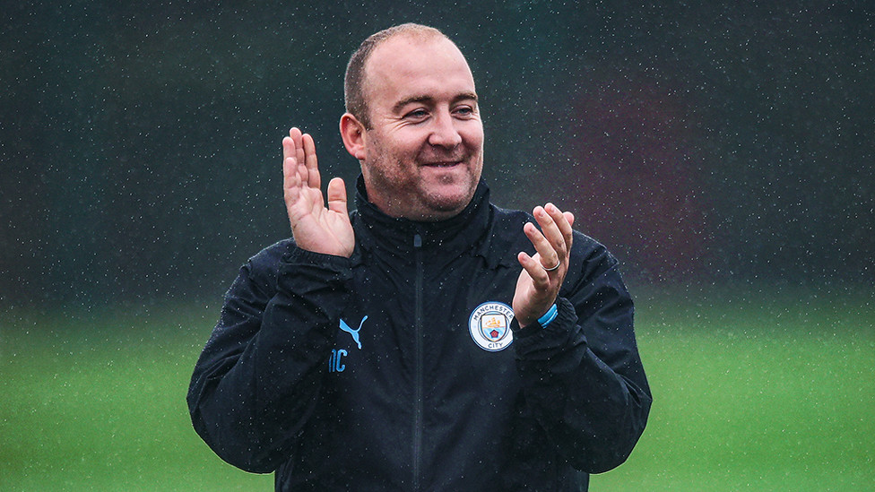 RAINY CITY : Nick Cushing is impressed with his squad's work ethic