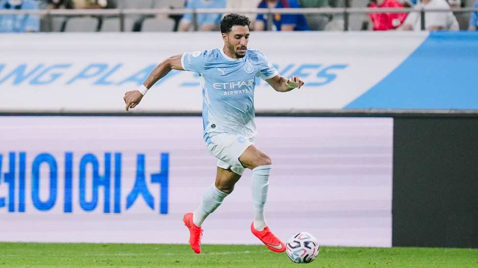 FAST FEET: Omar Marmoush looks to carve an opportunity 