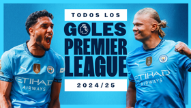 Todos los goles del City en la Premier League 2024/25
