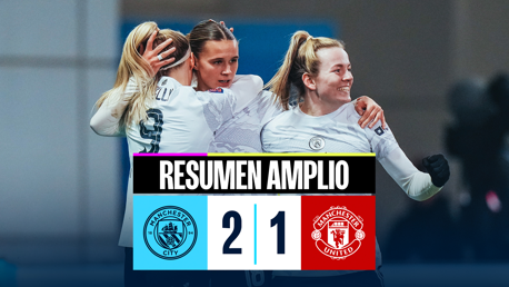 City 2-1 United: resumen
