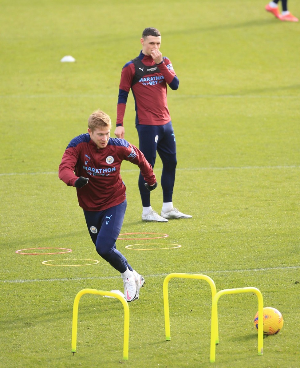 EYE ON THE BALL : He looks delighted to be back!