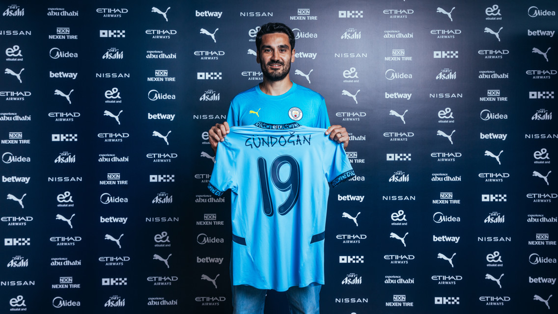 A história de Gundogan no Manchester City 