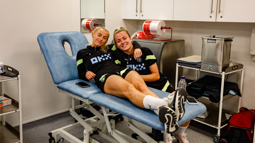 WING WONDERS : Chloe Kelly and Lauren Hemp were crucial to England's Euro 2022 success