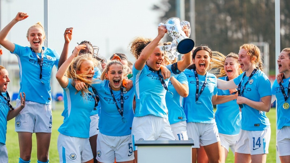 ACADEMY : Esme celebrates success during her time in the Club’s youth ranks