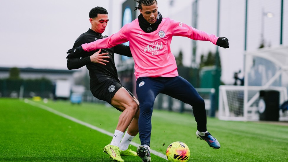 FULL STRENGTH : Nathan Ake holds off Ezra Carrington